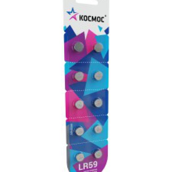 Батарейка алкалиновая G2, LR59, L726, 196,397 BL10 КОСМОС 481369